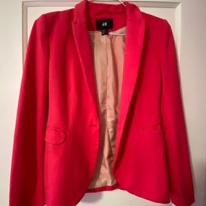 H&M hot pink blazer